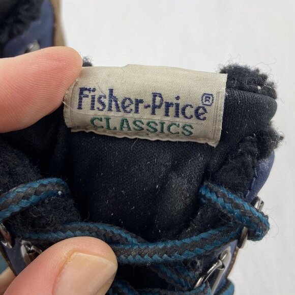 •Vintage• Fisher Price Classics Lace Up Winter Boots - Picture 10 of 12